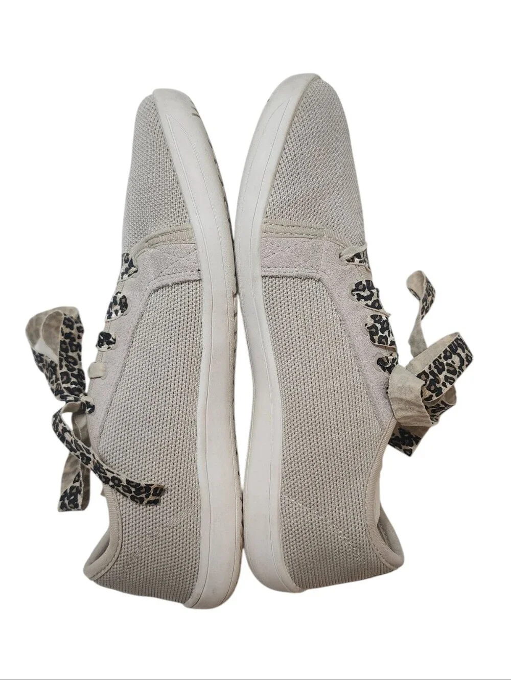 Dr Scholls Whitin Mesh Leopard Lace Up Walking Sneaker US 11 Eu 41
